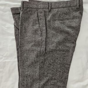 Harry Brown Gray Donegal Slim Fit Suit Pants